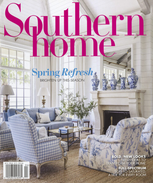 Spread #1 for Southern Home March 2022